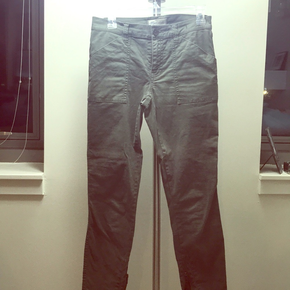 Madewell Ankle ZIP Capri Pants